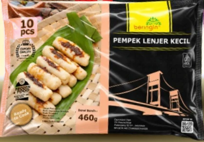 Pempek Lenjer Kecil, Vacuum Packaging