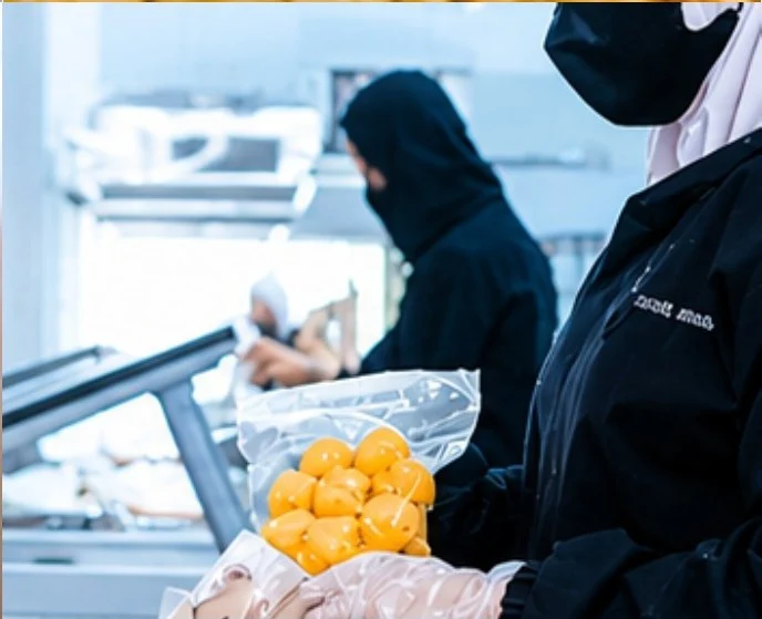 Pempek production at the CV Pesona Musi facility